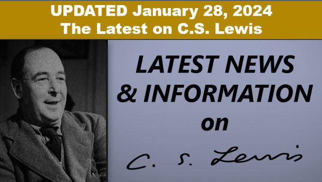 Latest On Lewis January 2024 Update Essential C S Lewis   COVER January 2024 